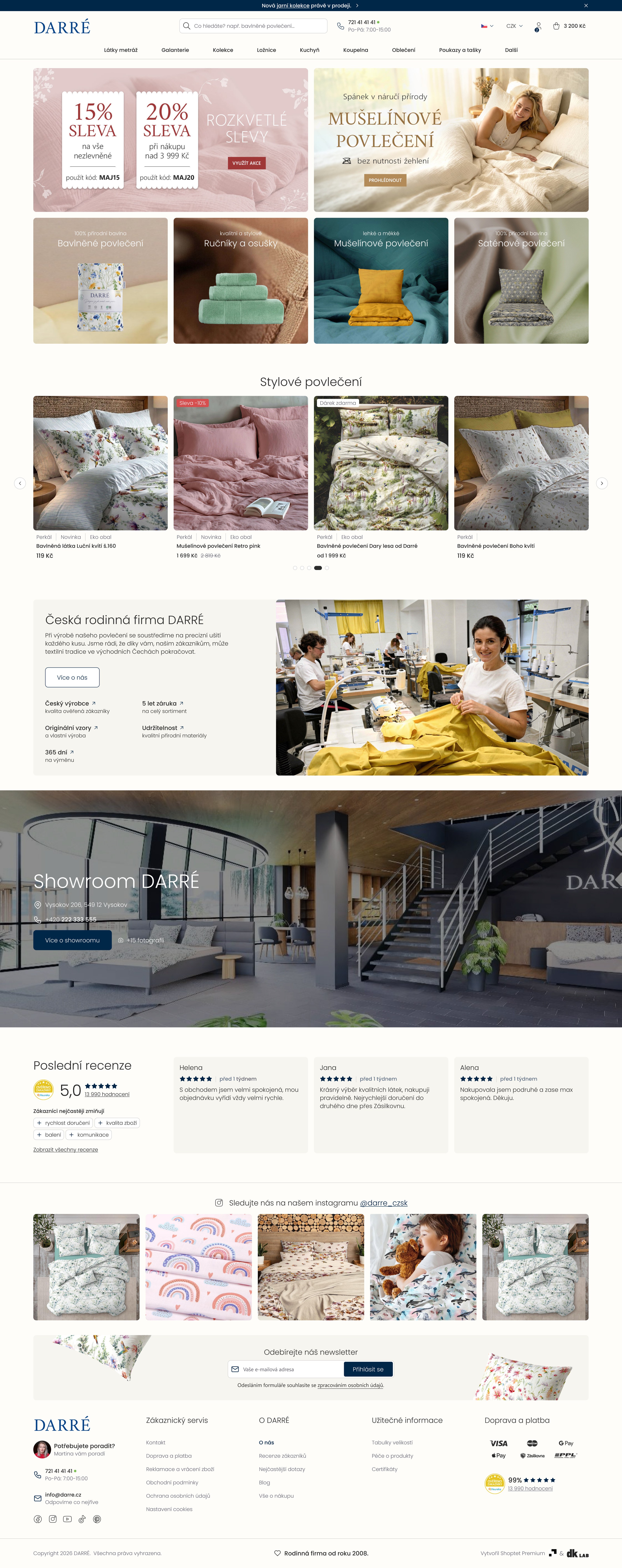 Darré — desktop, obrazovka 1